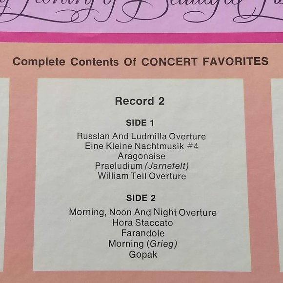 vintage 70s classical concertos 3x vinyl box set 🎈Host Pick🎈 - Picture 4 of 5